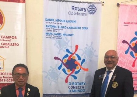 IVINHEMA: Daniel é empossado novo presidente do Rotary Club