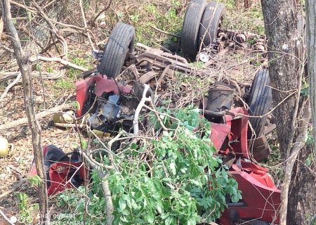 Acidente na serra de Maracaju mata um nova-andradinense e deixa outro em estado grave