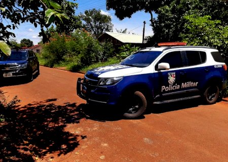 FÁTIMA DO SUL: Roubo de camionete termina em troca de tiros com a polícia e bandido morto