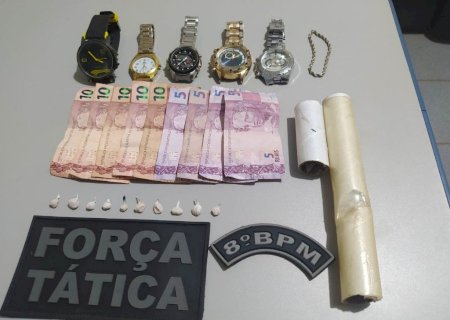 Traficante de pedra de crack é preso em Batayporã