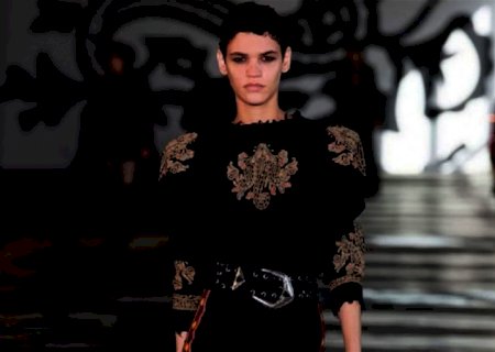 Ex-manicure nascida em Naviraí é top model em desfile de Milão