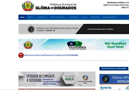 TRE-MS mantém multa de R$ 21 mil a prefeito que manteve publicidade positiva em site oficial