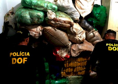 Polícia apreende adolescente ‘olheiro’ e mais de meia tonelada de maconha em cidade de MS