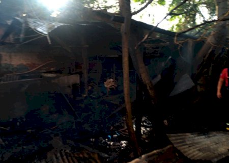 Fogos ap&oacute;s partida entre Flamengo e Palmeiras causam inc&ecirc;ndio em pr&eacute;dio
