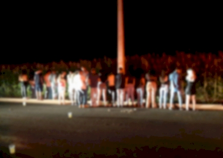 Aglomeração clandestina com 20 pessoas é flagrada em Maracaju