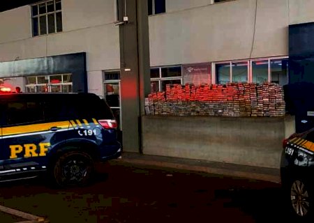 Caminhoneiro é preso com cocaína avaliada em mais R$ 86 milhões em MS