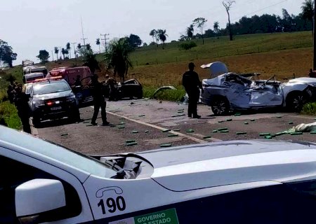 Acidente na MS-156 deixa dois mortos e quatro feridos