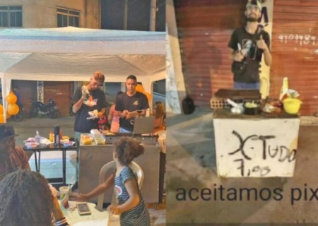 Catador humilhado por abrir banca de lanches modesta ganha ajuda e se levanta