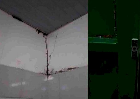 Goteira e falta de papel higiênico: pais denunciam banheiro precário em escola estadual de Campo Grande