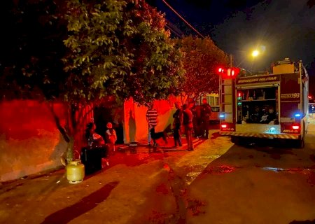 Incêndio é registrado em residência em Batayporã