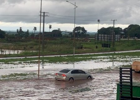 Ap&oacute;s alagamento, DNIT diz que faz obras para evitar problemas em rodovia