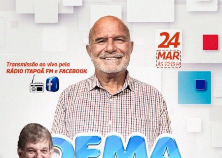 Dema Entrevista, entrevistado de hoje(24) Sr. Luiz Carlos Rigonato