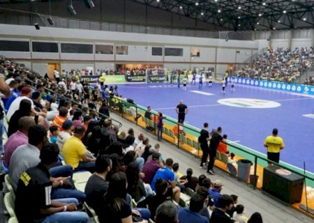 Arena Maracaju recebe a Supercopa Masculina de Futsal a partir de quarta-feira