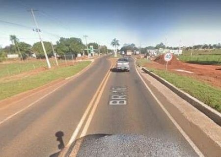 Motociclista morre ap&oacute;s colis&atilde;o com carreta bitrem na BR-163