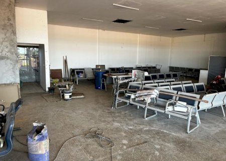Terminal do aeroporto recebe reforma e entrega de obras mantém para fim do ano