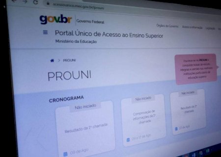 Prouni divulga resultado da primeira chamada de inscritos nesta terça-feira