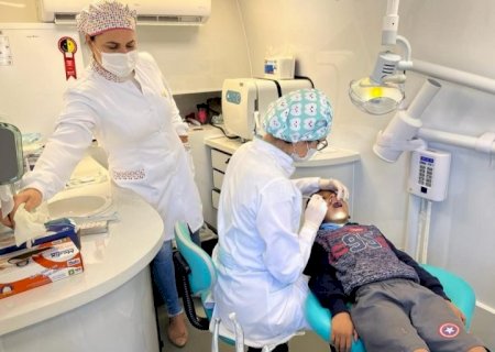 ‘Odonto Móvel’ tem sido um dos serviços mais procurados na ação social em Dourados