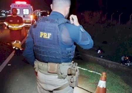 Motociclista perde controle da direção e jovem morre em acidente na BR-163