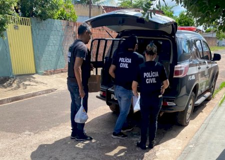 Polícia Civil apreende em Coxim, armas e munições na casa de autor de violência doméstica