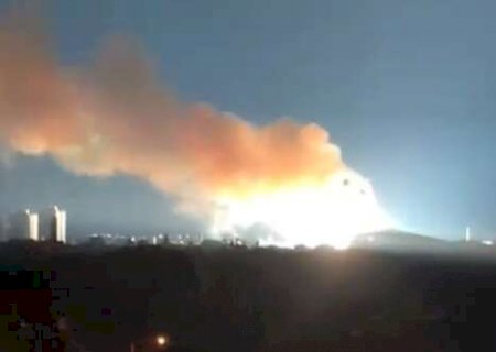 Subestação de energia pega fogo e ao menos 30 mil endereços ficam sem luz