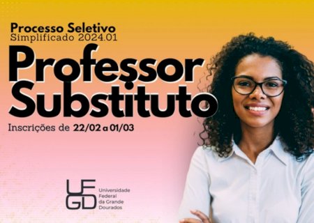 UFGD fará processo seletivo para contratação de professores substitutos