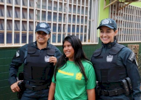 PM e Prefeitura realizam Roda de Conversa na Reserva Indígena