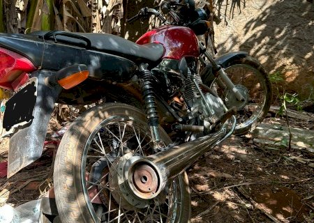PC de Batayporã recupera moto que havia sido furtada e identifica autoria