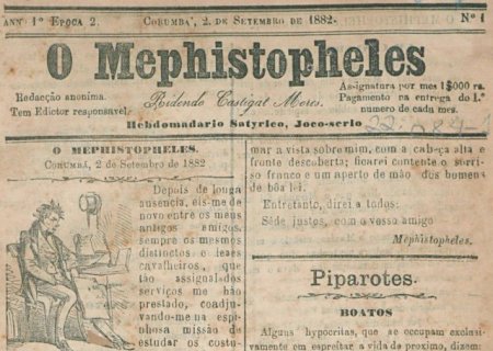 Jornal de fofoca para &lsquo;cutucar&rsquo; at&eacute; o povo de Corumb&aacute; j&aacute; existia em 1882