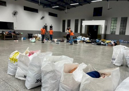 Prefeitura envia duas toneladas de doações para o Rio Grande do Sul