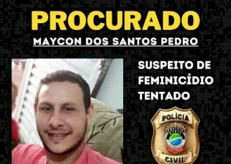 Pol&iacute;cia procura homem que esfaqueou esposa cinco vezes