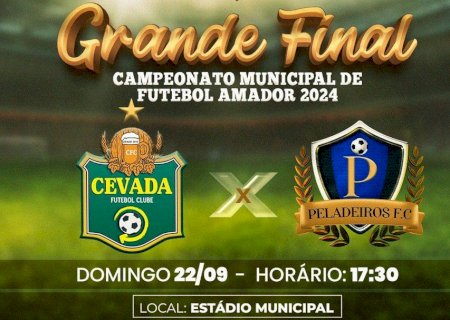 NOVA ANDRADINA: Final do Campeonato de Futebol Amador acontece neste domingo