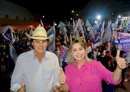 Gerolina Alves &eacute; reeleita prefeita de &Aacute;gua Clara com 74,82% dos votos