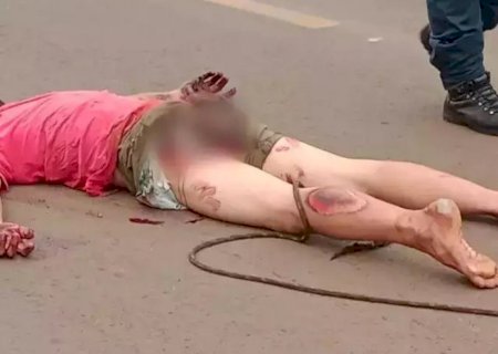 Jovem arrastado por cavalo está em estado grave e irmã nega furto