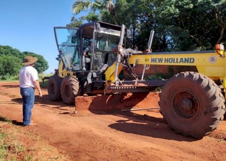 Governo de Mato Grosso do Sul investe R$ 1,4 milhão em pavimentação no distrito de Ipezal, em Angélica