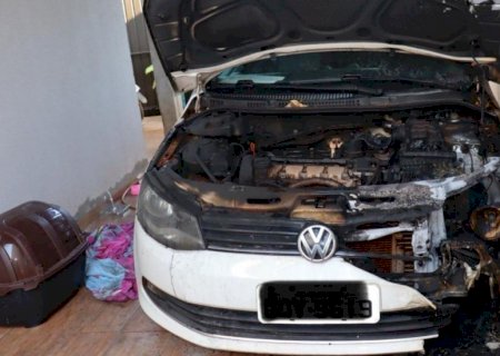 Homem incendeia casa da ex-companheira durante a madrugada no interior de MS