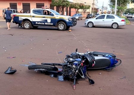 Motociclista morre em colis&atilde;o com SUV na regi&atilde;o central de Dourados