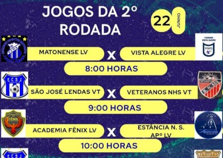 Esporte amador movimenta o domingo em Novo Horizonte do Sul com a 2ª rodada do campeonato
