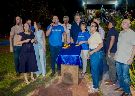 Caravina participa da Exponan em Nova Andradina e acompanha entrega de obras em Glória de Dourados
