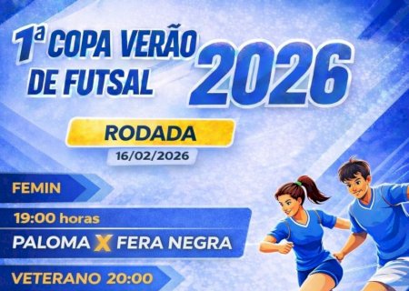1ª Copa Verão de Futsal 2026 movimenta a noite desta segunda-feira com grandes jogos, organização exemplar e arbitragem qualificada