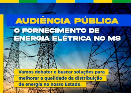 Assembleia Legislativa faz audiência pública quarta-feira para discutir o fornecimento de energia no Estado