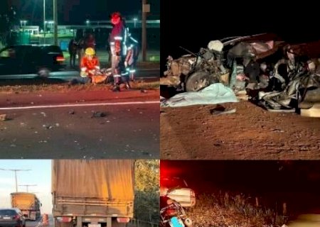 MS tem quatro mortes em acidentes nas rodovias em menos de 24 horas