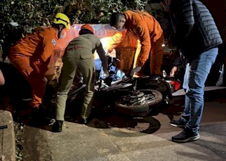 Motociclista morre após colidir contra caçamba de entulho em Rio Brilhante