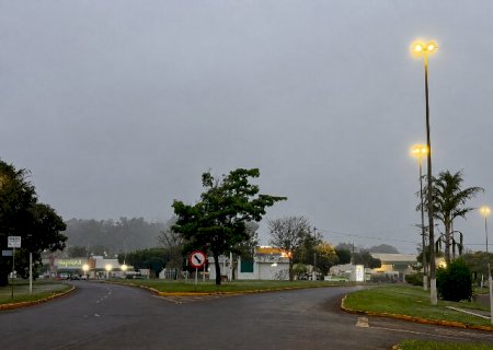Frente fria derruba temperaturas e madrugada tem 8,1&deg;C em MS