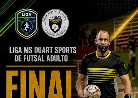 Árbitro de Ivinhema apita final da Liga MS Duart Sports