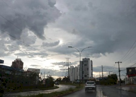 MS terá terça-feira nublada, com chuva isolada e temperaturas amenas
