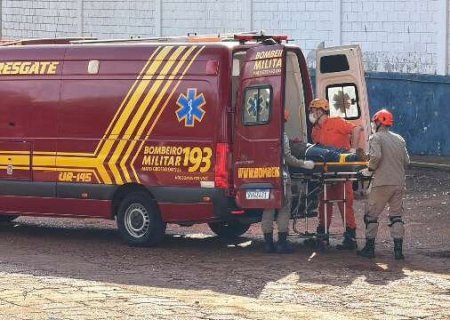 Trabalhador ferido em desabamento de barrac&atilde;o tem bra&ccedil;o amputado
