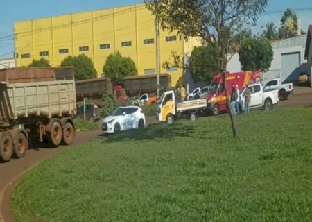Idosa morre atropelada por carreta na BR-267 em Maracaju